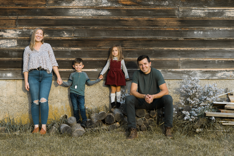 Fall is in full swing here in NJ, my first Fall Family session with Anna and Adam at their Farm House in Hackettstown NJ. Anna and Adam recently purchased their dream farm house on a 4 acres of land. This family of four now has chickens, ducks, birds, cats, a dog, sheep and plans to add many more to the list in the future. I had the honor of visiting Anna and Adam and their two beautiful children at their Farm the other day. I got much need vitamin D walking around the property, enjoying the foliage, running around with their kids and meeting all the farm animals. I sincerely enjoy photographing families now because there are no dull moments with kids, every moment is perfect! Fall family session at Anna and Adam’s Farm at Hackettstown NJ photographed by Karis from HeyKaris.